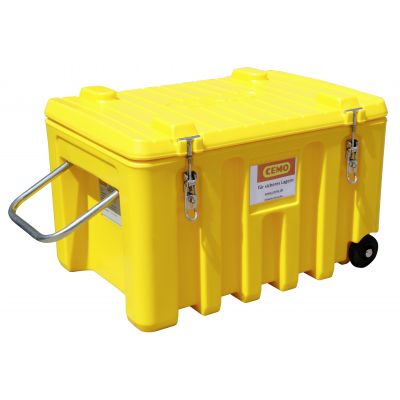 CEMbox Trolley 150 l, yellow