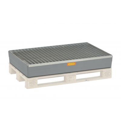 GRP sump pallet 150 for Euro pallets without approval