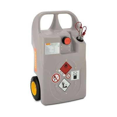 Diesel and heating oil trolley 60 L with quick coupling
