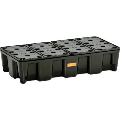 PE sump pallet 35 HD with PE grating