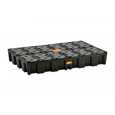 PE sump pallet 120 HD with PE grating without approval