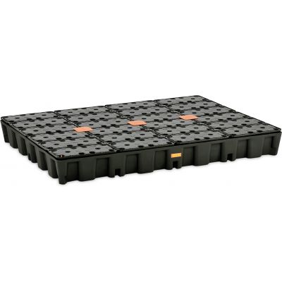 PE sump pallet 250 HD with PE grating with approval