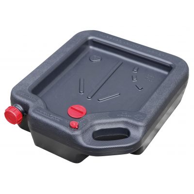 PE collection tray sealable 15 l