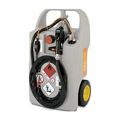 Dieseltrolley 60 l, with submersible pump 12 V CENTRI SP30 and automatic nozzle