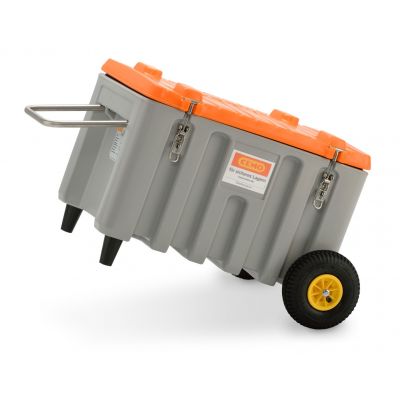 CEMbox Trolley 150 l, Offroad, grey/orange