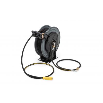 Hose reel with 20 m of high-pressure hose  DN8 40 MPa