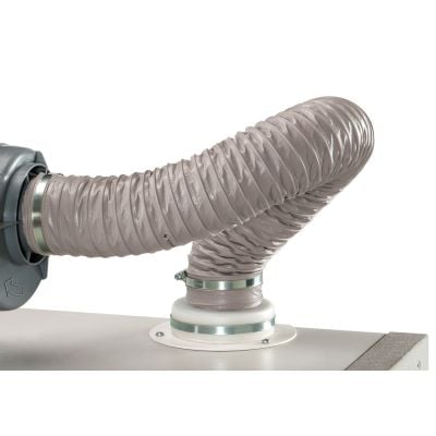 Ventilation hose L = 750 mm, DN 75 mm, incl. two clamps