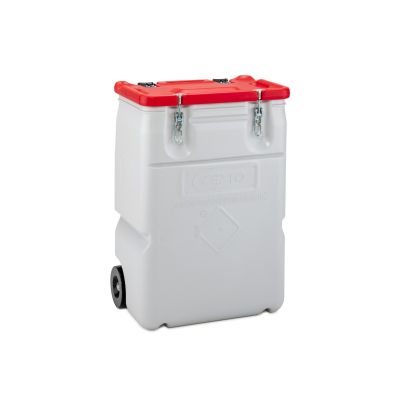 Mobile box 170 l, lid red