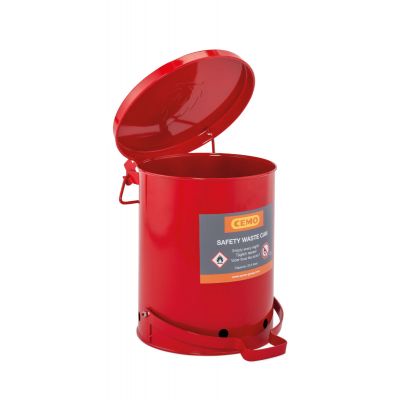 Safety disposal container