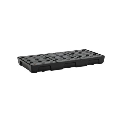 PE spill tray for small containers 10/5 with PE grating
