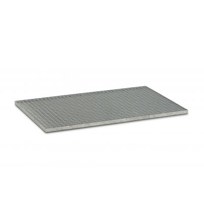 Grating for GRP sump pallet 220/2, galvanised steel