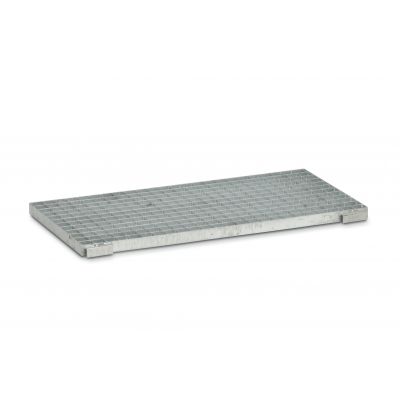 Grating for GRP sump pallet 65, galvanised steel