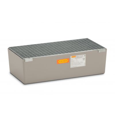 GRP sump pallet 65 with approval and steel grating