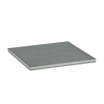 Grating for GRP sump pallet 220/1, galvanised steel