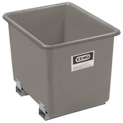 Rectangular container 400 l with forklift pockets