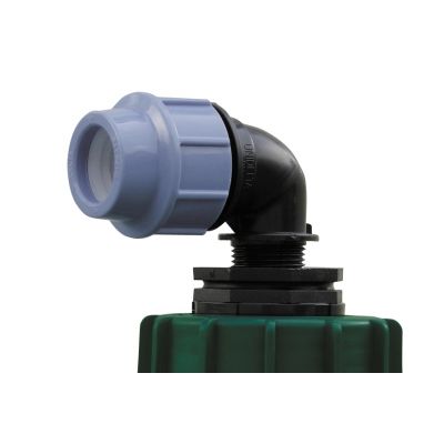 Screw connection for immersion pump