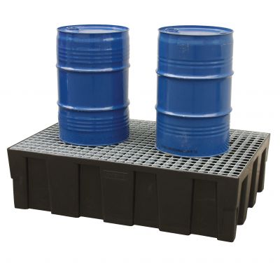 Euro PE sump pallet 250/2 without approval