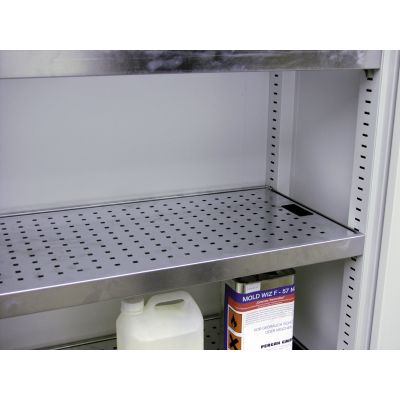 1 set insertable perforated plate for Environmental/HazMat cabinet 10/20