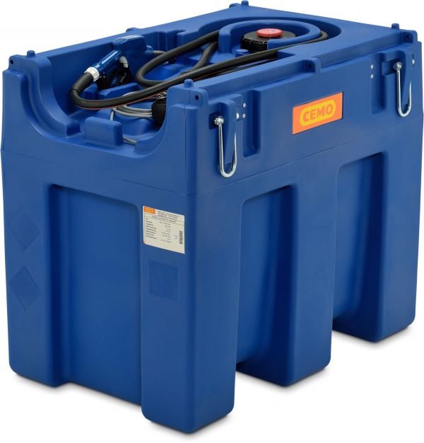 Blue-Mobile Easy 980L with electric pump 230 V, box with crane eyes, hinged lid,