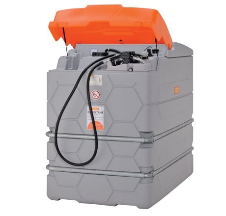 CUBE-Tank Outdoor Basic, for diesel incl. Hinged lid, 2500 l