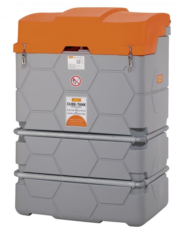 CUBE stookolietank 1000 l voor buiten