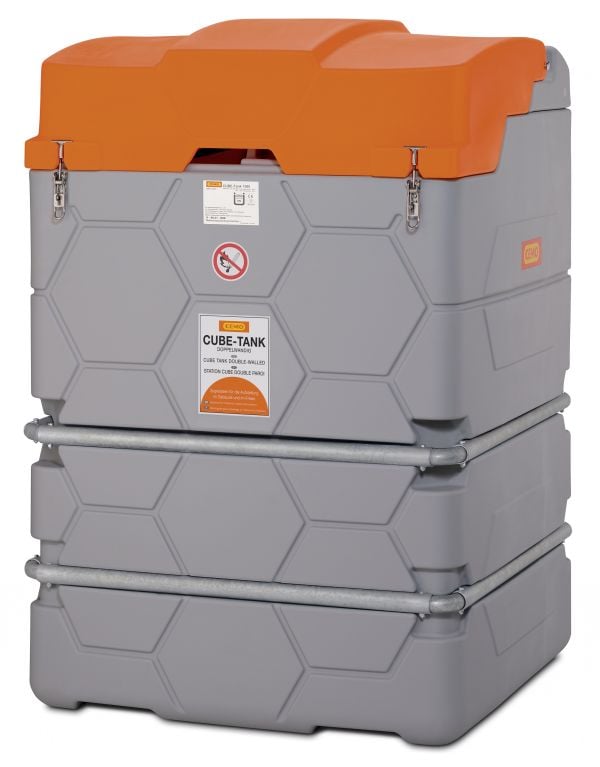 CUBE stookolietank 1500 l voor buiten