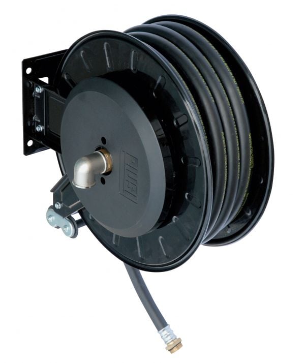 Hose reel open, Inlet 1 "female thread, outlet 1" male thread,