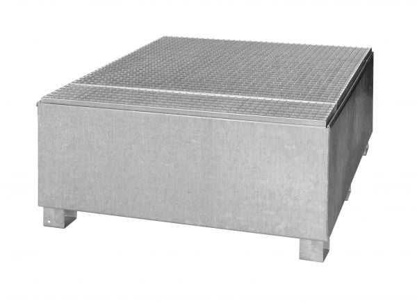 IBC-lekbak GS1a gegalvaniseerd