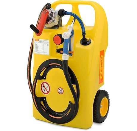 Caddy 60 l met handbediende pomp voor antivries