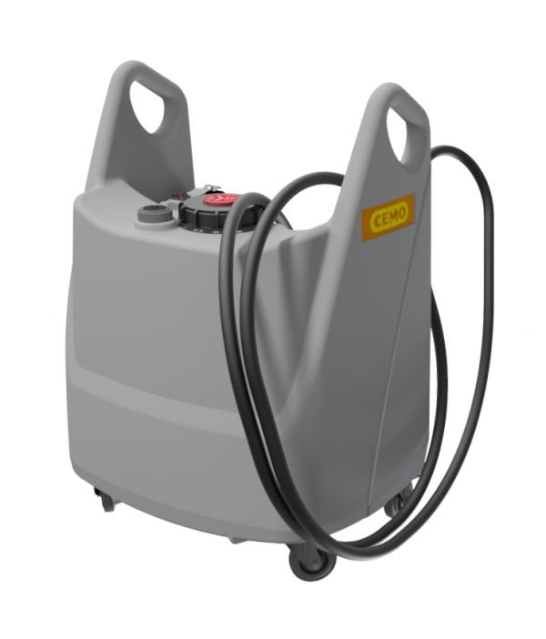 Transfer trolley lubricants 130L, CAS without charger and battery