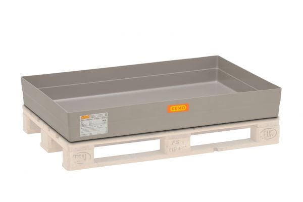Complete lekbak van 150 liter.