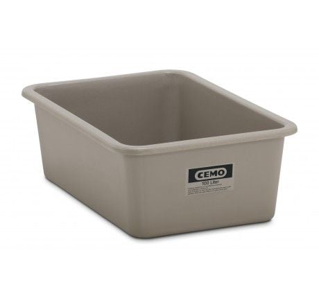 Rectangular container 100L, grey