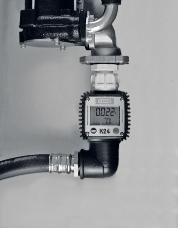 K24-meter met schroefaansluiting