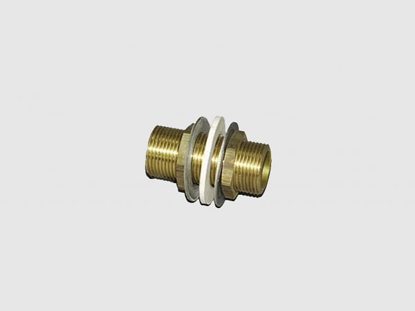 Screw through threaded connector 1"