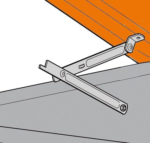Complete retrofit hefschaar