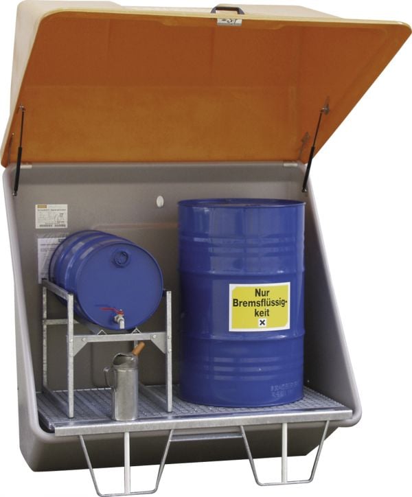 Hazardous substance collection station 200l,with hood