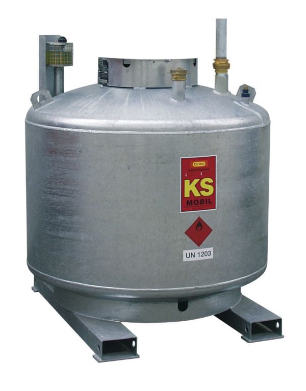 KS-Mobile double-wall, galvan. cpl. Without hood and pump