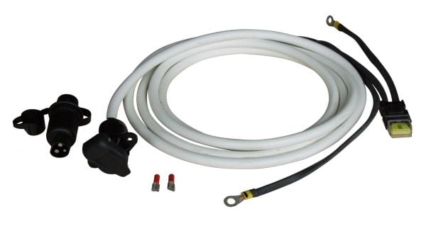 Accukabel 2,3 m, met aansluiting