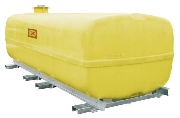 Trunk-shaped tanks, 13500 l storage tank without baffles